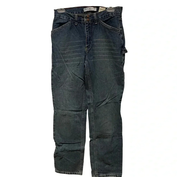 Tommy Hilfiger Denim - Vintage Tommy Hilfiger jeans. Size 6. Carpenter loop, full leg.
